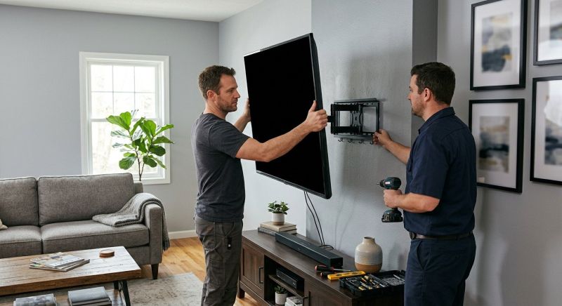 Wall Mount Tv Installation in Kansas City, KS
